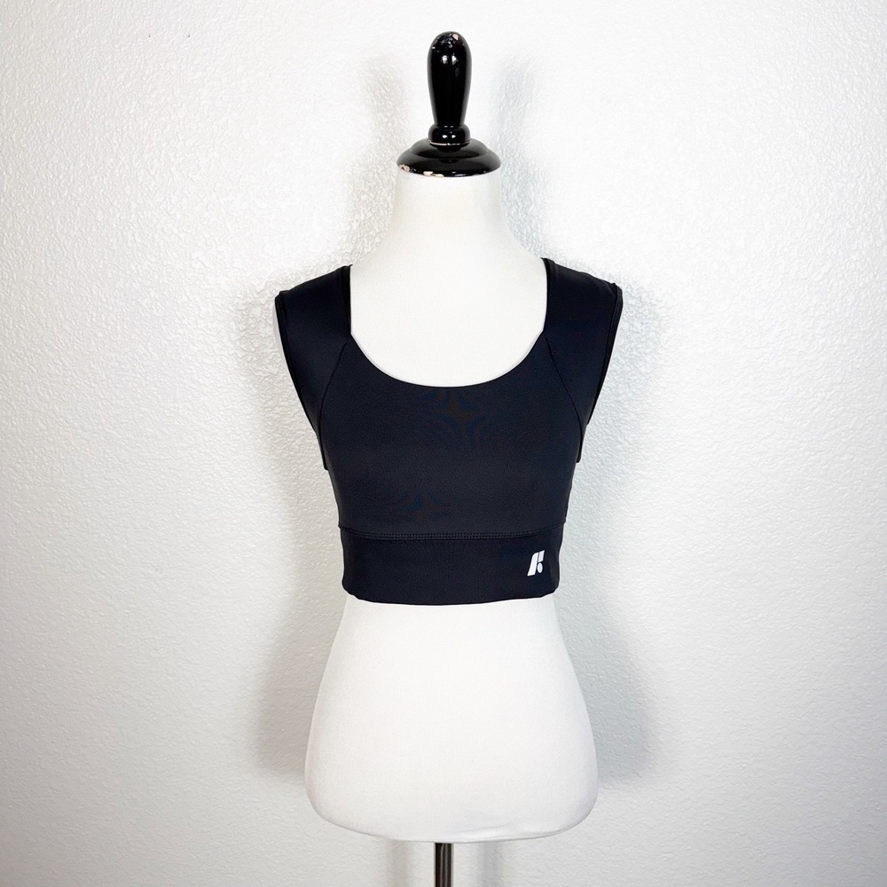 Forme Power Bra Womens Size Medium Black Obsidian Posture Back Support Active
